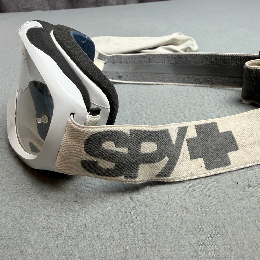 Spy Optic Snow Goggles White Clear Lens Anti-Fog Ski Snowboard Goggles - Picture 6 of 9